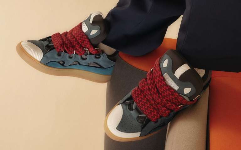 Lanvin Leather Curb Trainers ready in new colorways - DadLife Magazine