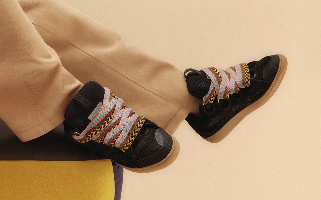 Lanvin Leather Curb Trainers ready in new colorways - DadLife Magazine