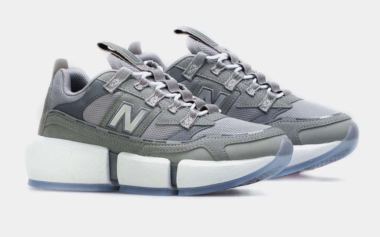 Jaden Smith New Balance Vision Racer Gray Silver Colorway