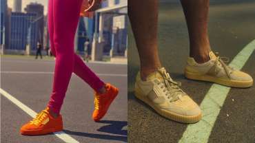 PJ Tucker Dolce Gabbana Miami Sneakers Orange Beige