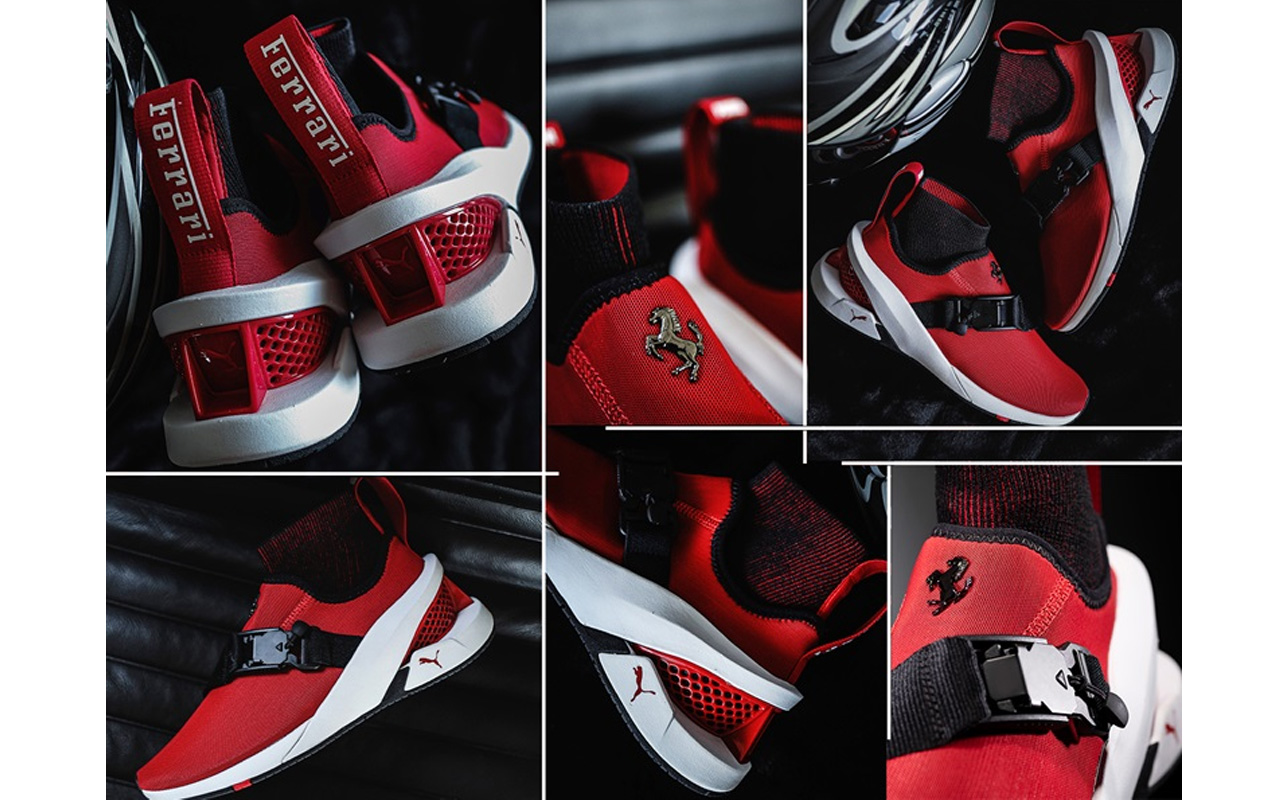 SF90 Stradale-inspired Puma x Ferrari ION F sneakers available ...
