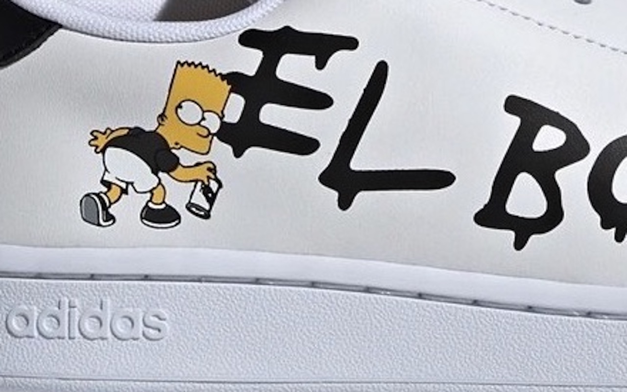 The Simpsons Adidas Advantage El Barto Version