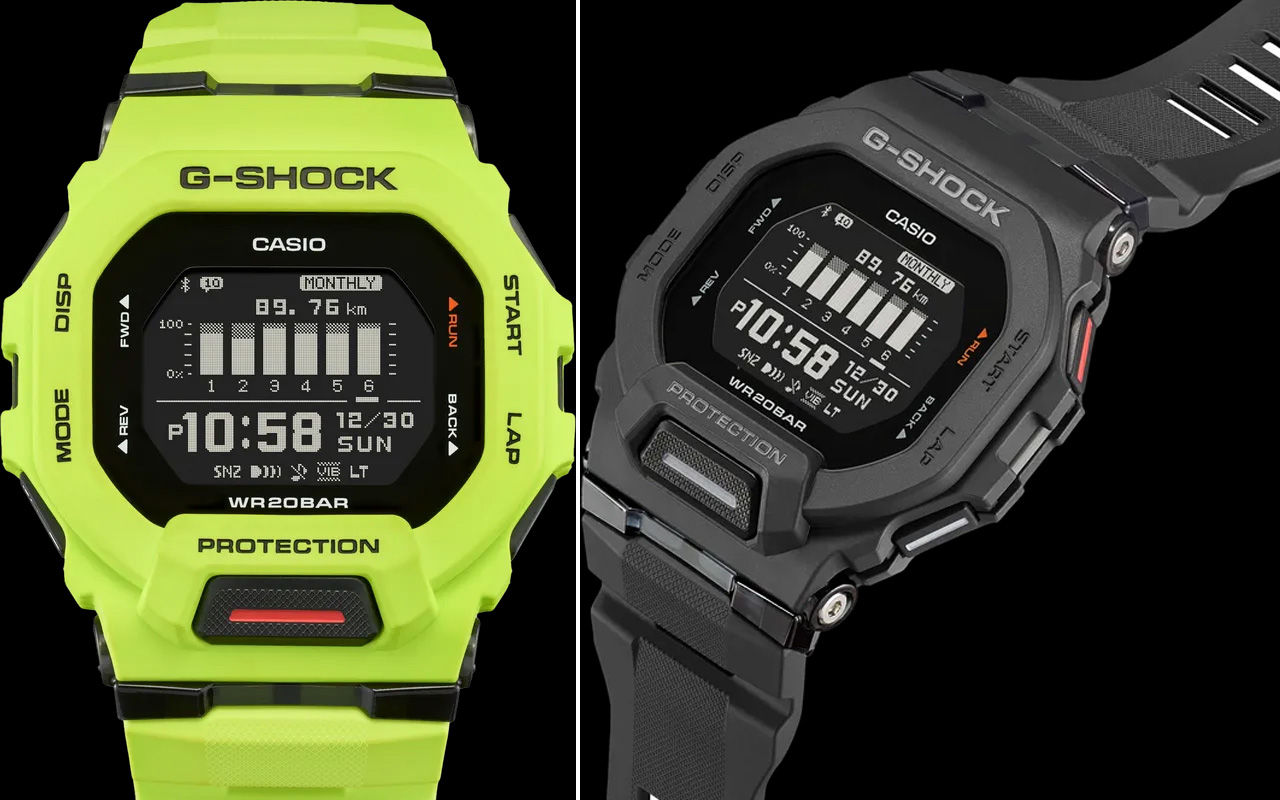 G-Shock's G-SQUAD GBD-200 is small and less obtrusive fitness 