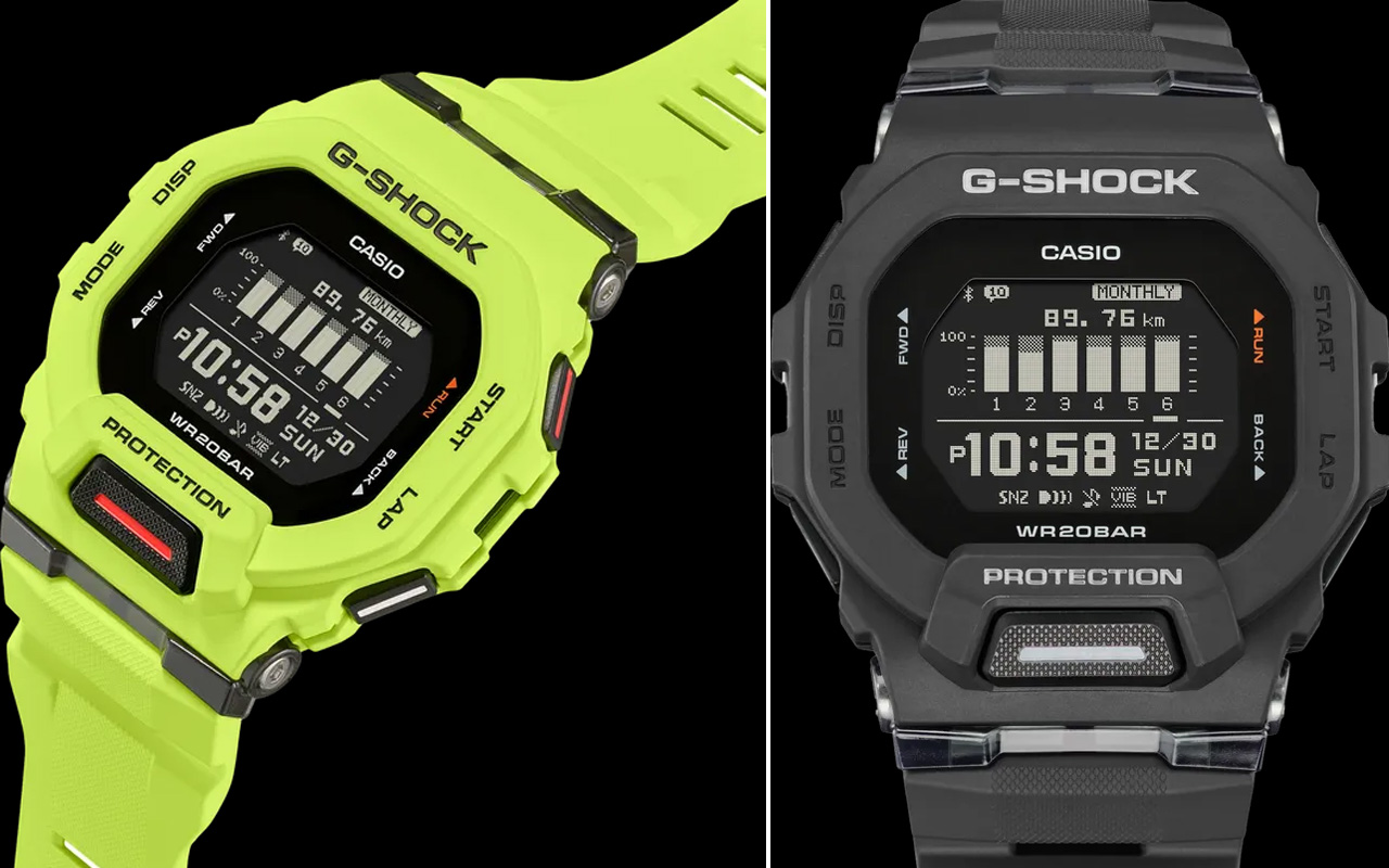 G-Shock's G-SQUAD GBD-200 is small and less obtrusive fitness 