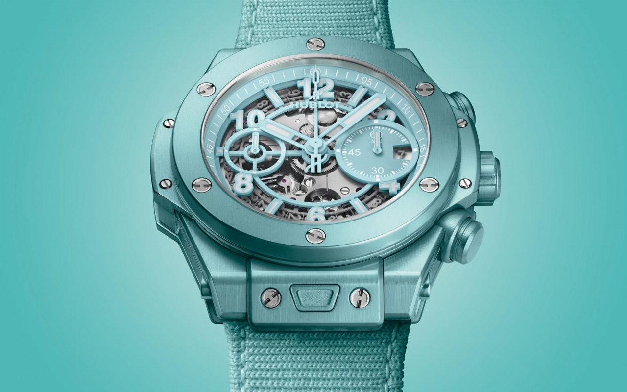 Hublot rolls out summer exclusive Big Bang Unico in turquoise aluminum ...