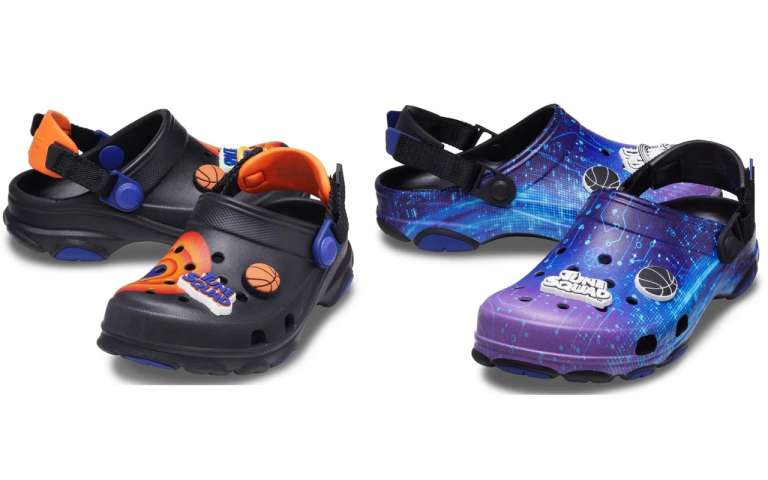 stockx space jam crocs