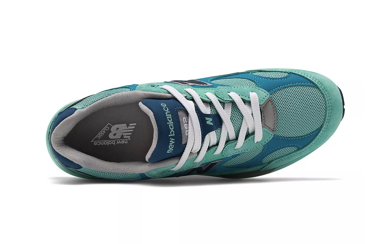 New Balance 992 Aqua Blue Launch