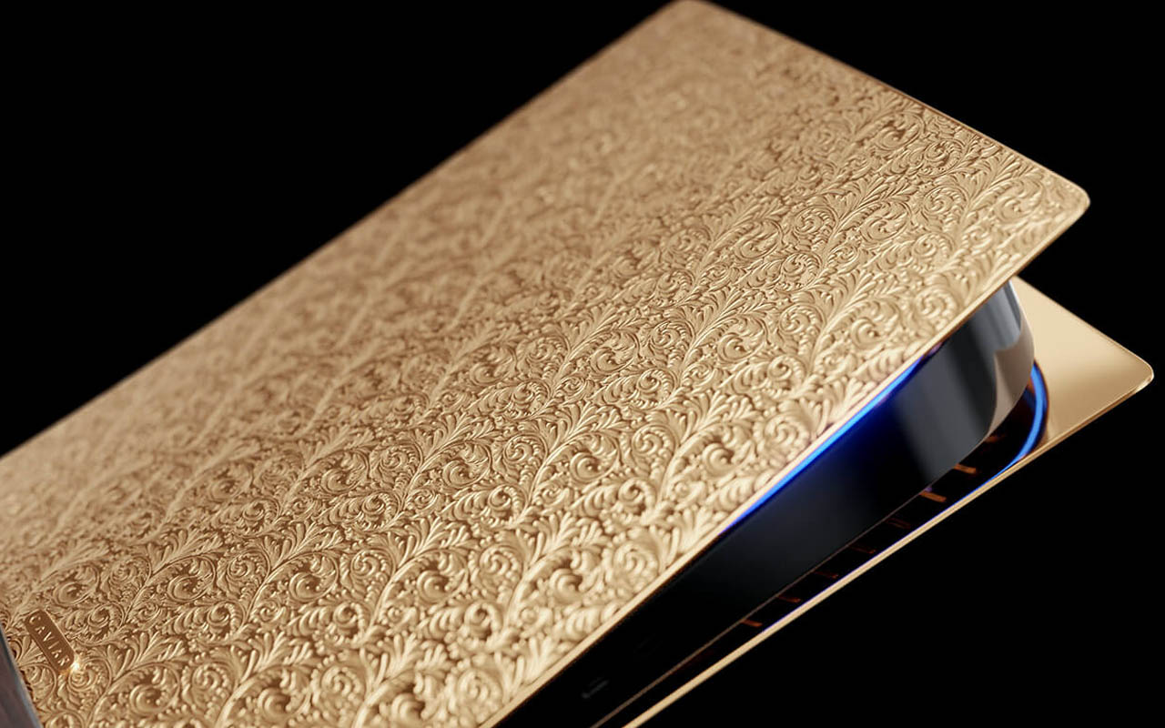 Solid gold PS5 will make gamers sweat even before battling it out - dlmag