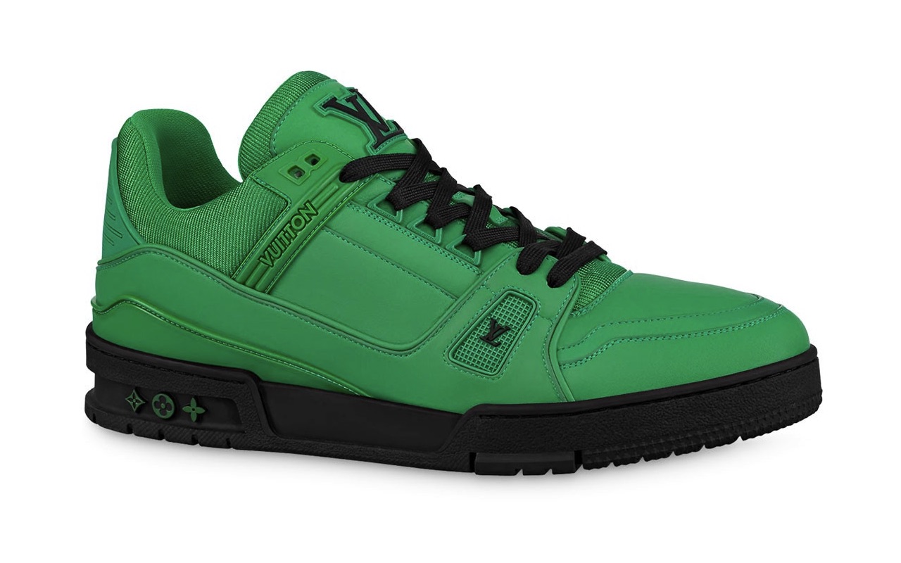 Louis Vuitton Trainer Sneakers (Green)