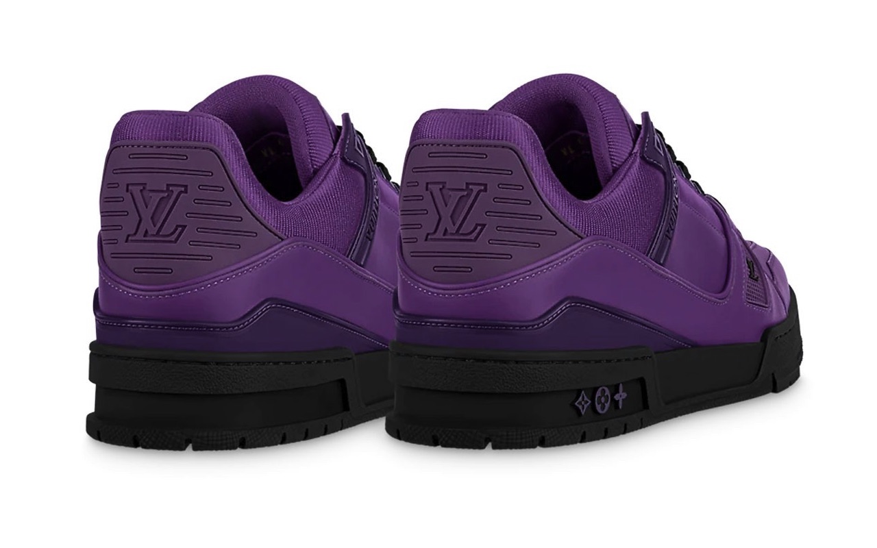 Louis Vuitton LV Trainer Sneakers Purple