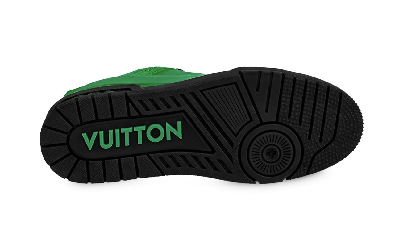 Louis Vuitton LV Trainers Green Sole