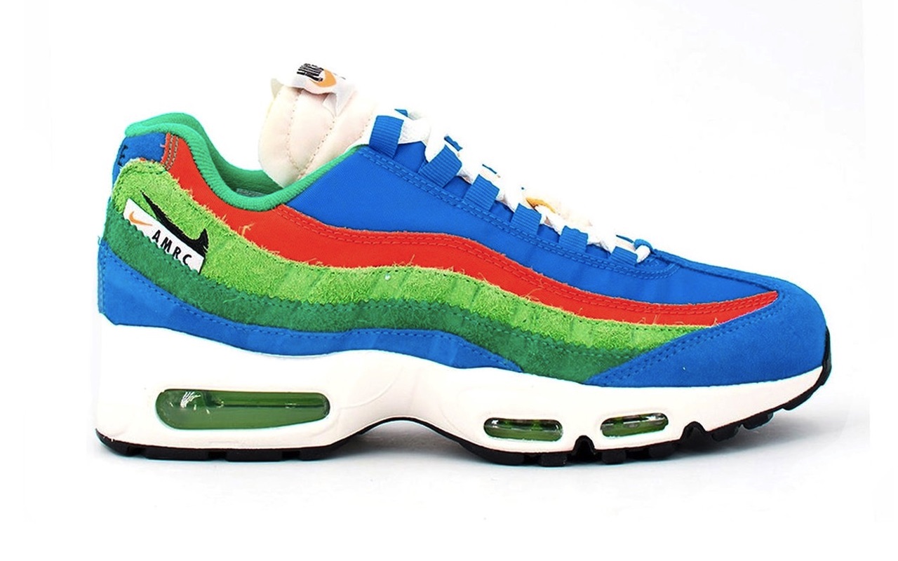 Nike Air Max 95 Running Club Collection Orange Roma Green