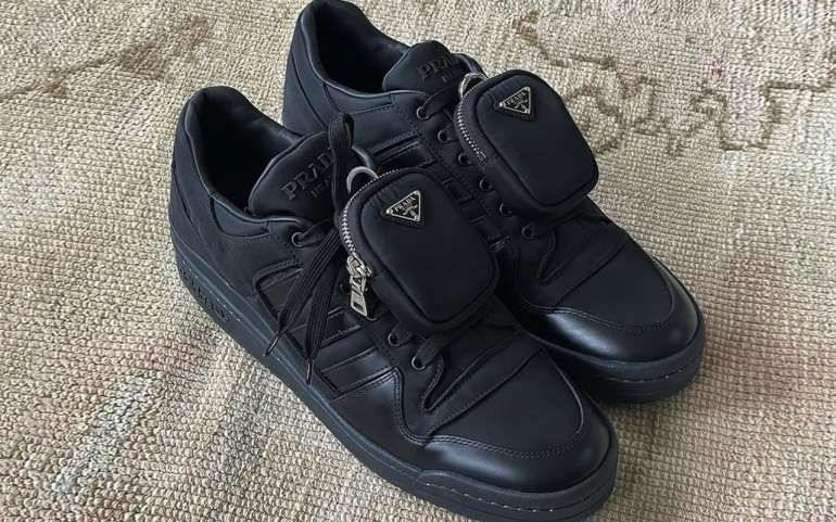 Prada x Adidas Originals Forum Low Triple Black announced - DadLife ...