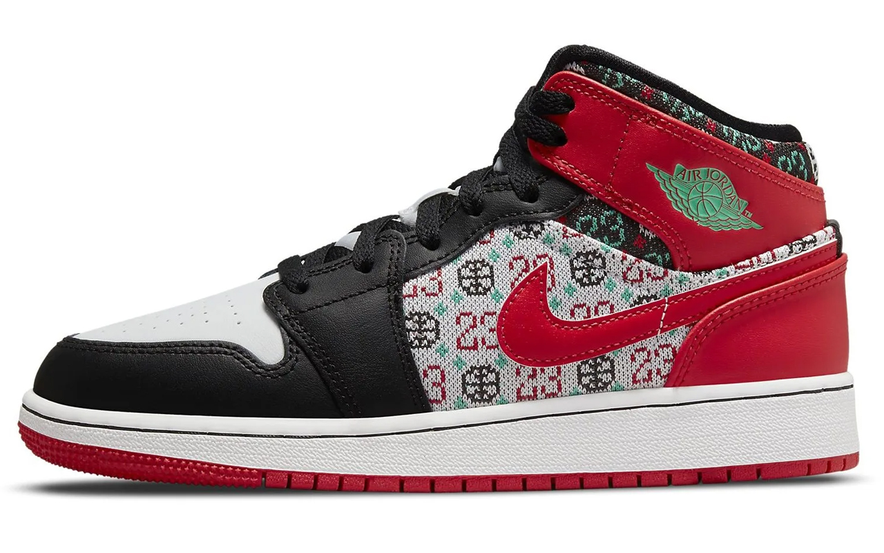 Special edition Air Jordan 1 is inspired by the cozy holiday knitted ...