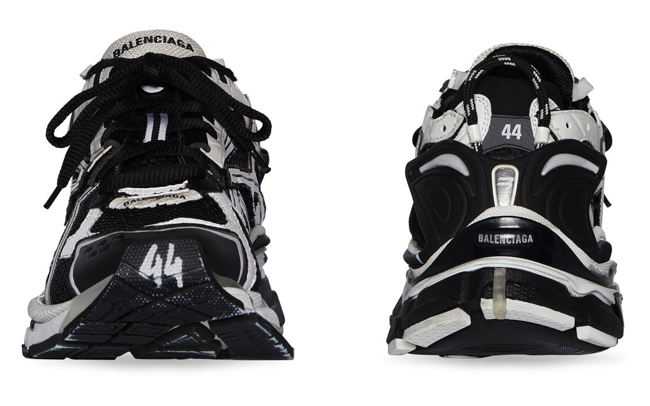 Balenciaga Runner Sneaker Black White Where to Buy