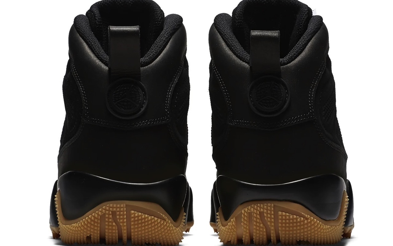 Nike Air Jordan 9 Boot NRG Black Gum Design