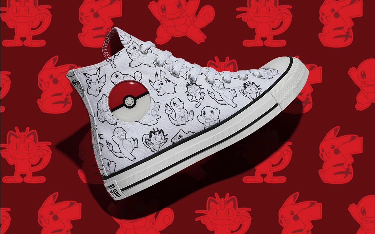 Pokemon x Converse Chuck Taylor All Star First Partners Poke Ball