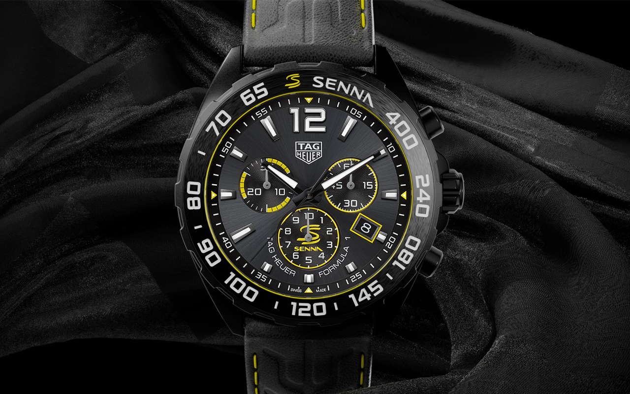 TAG Heuer Formula 1 Senna Special Edition watch for racing fans ...
