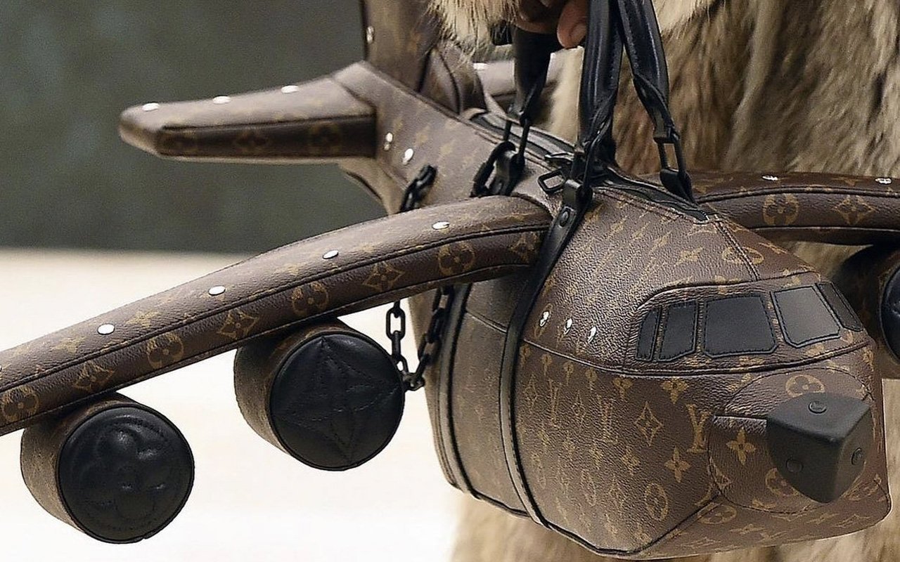 Virgil Abloh airplane-shaped bag for Louis Vuitton