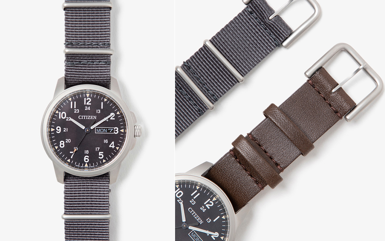 Simple and legible Citizen × hobo Eco-Drive is inspired by vintage