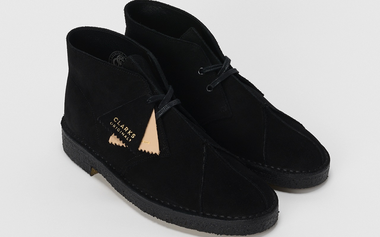 Hender Scheme x Clarks Originals Desert Seam Black Where to Buy