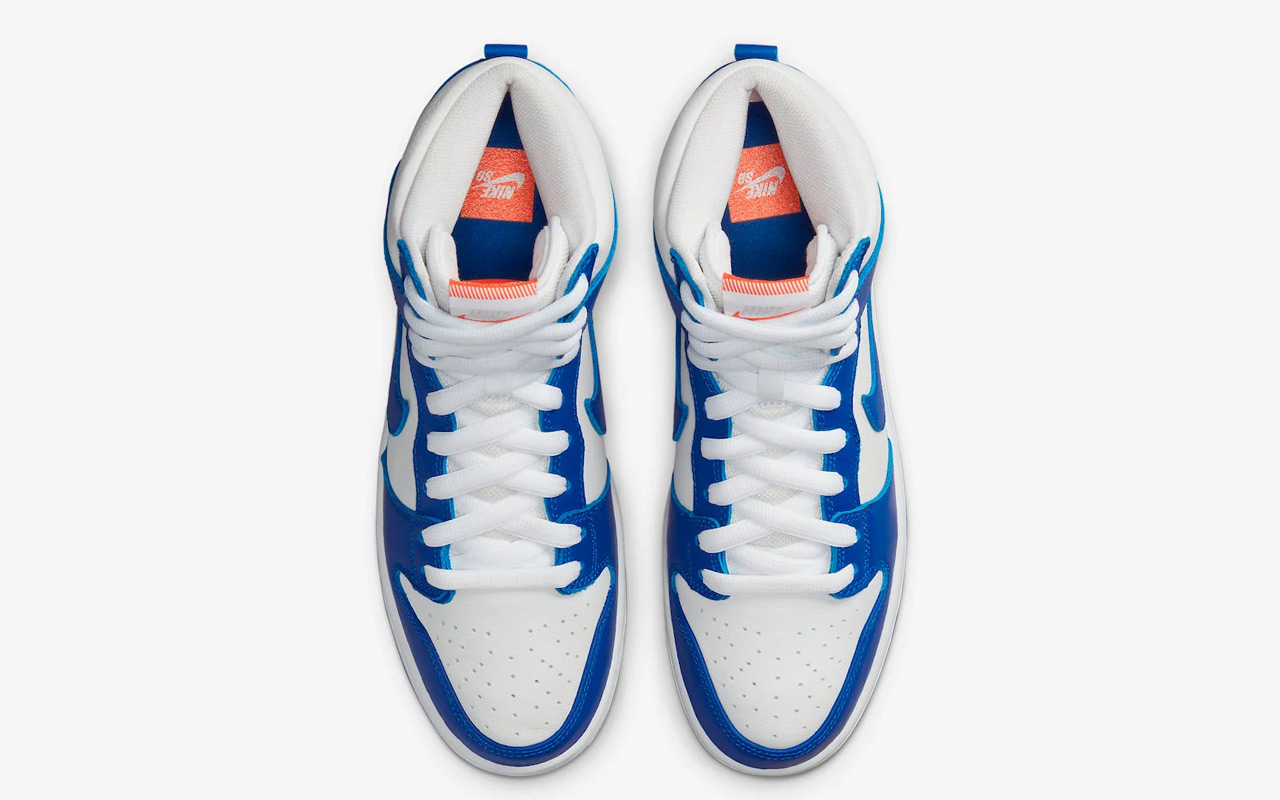 Nike SB Dunk High ISO White and Blue colorway first look - DadLife Magazine