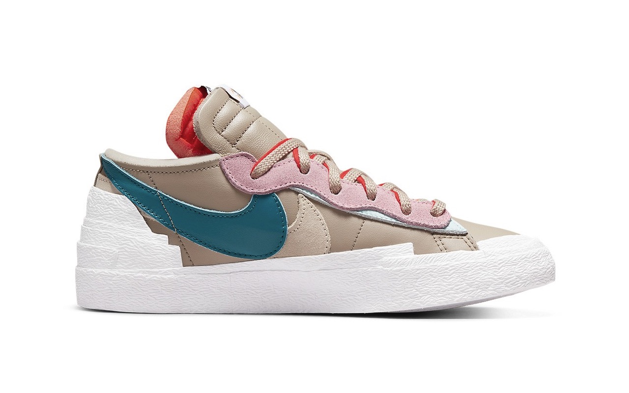 KAWS x sacai x Nike Blazer Low Reed Sneakers