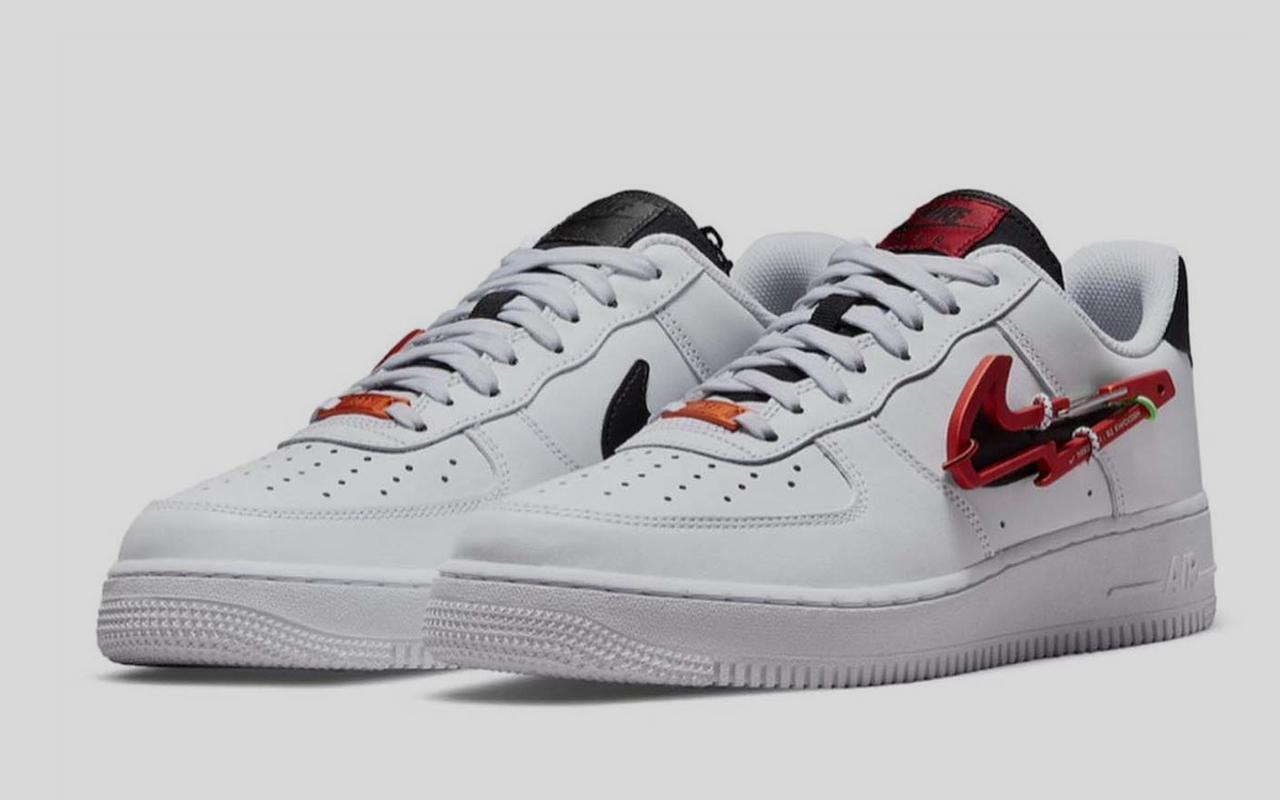 Af1 with outlet removable swoosh