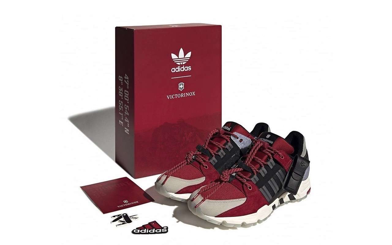 Victorinox Swiss Army x Adidas EQT Support 93 arriving this year Daily Luxury