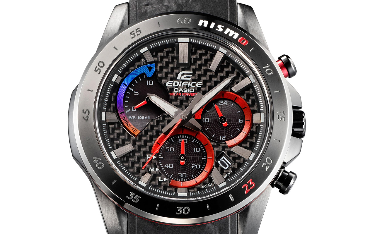 Casio's collaborative NISMO themed EDIFICE watch for motorsports