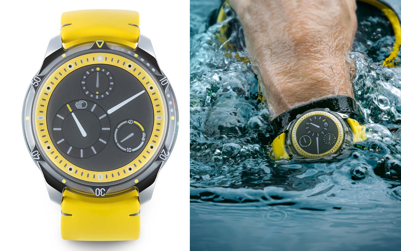 Ressence and Art in Time partner for striking yellow Type 5 AIT